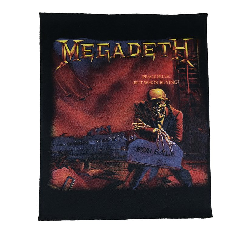 Megadeth Peace sells But Whos Bying Sırt Patch