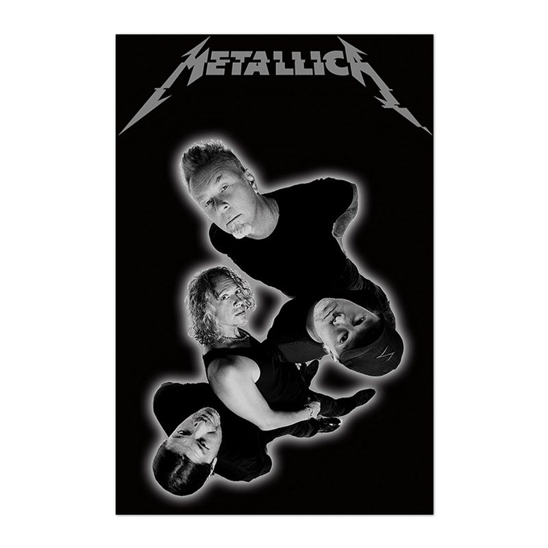 Metallica Band Up Poster