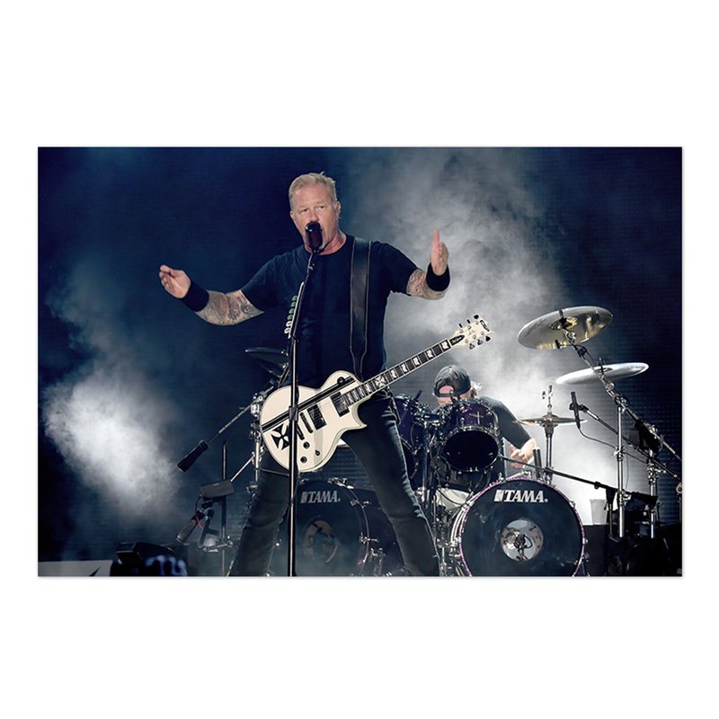 Metallica Hetfield And Ulrich Poster