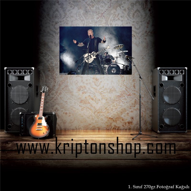 Metallica Hetfield And Ulrich Poster 2