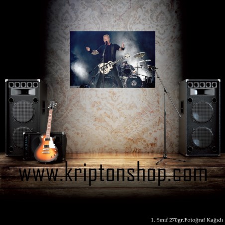 Metallica Hetfield And Ulrich Poster