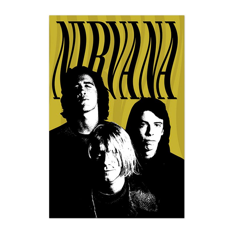 Nirvana Band Poster