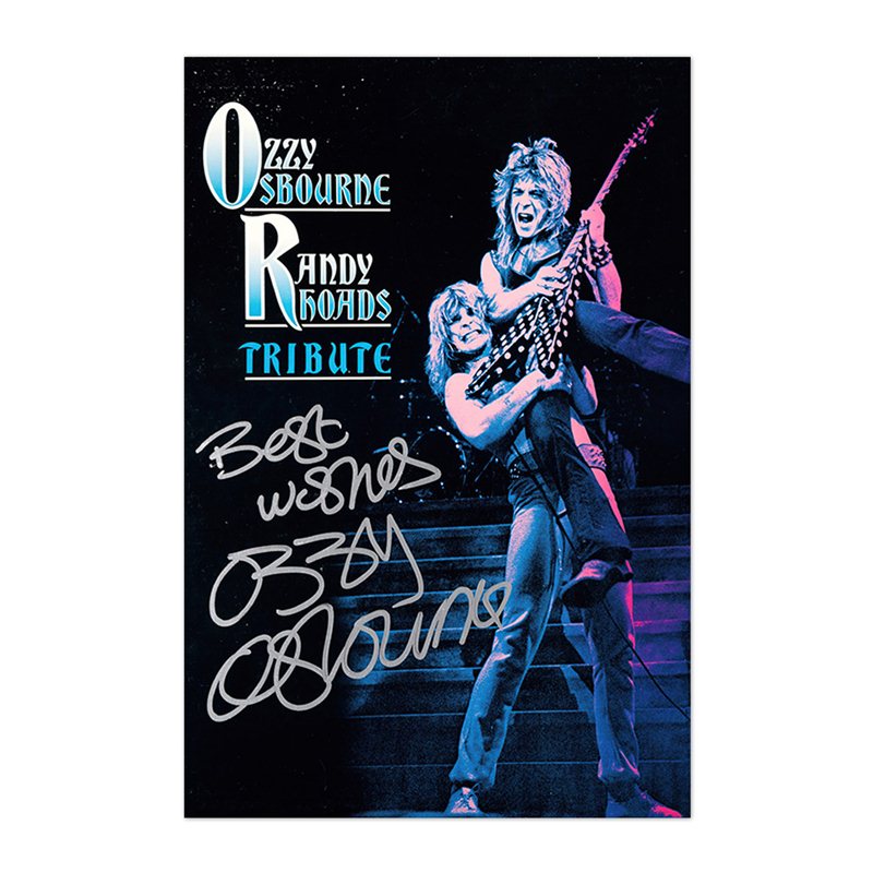 Ozzy And Randy Poster