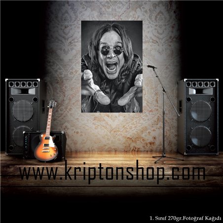 Ozzy Osbourne Scream poster