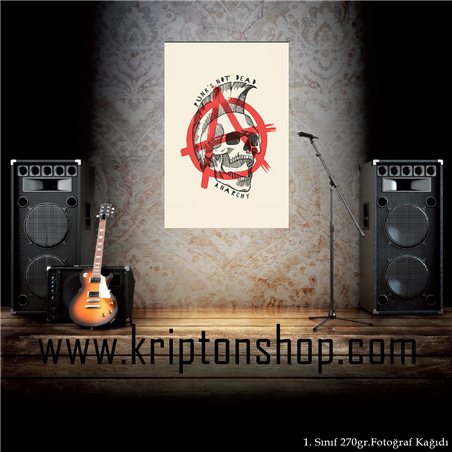Punk's Not Dead Anarchy Poster