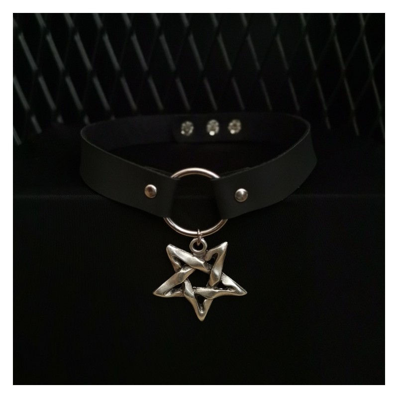 Pentagram Yıldız Tasma