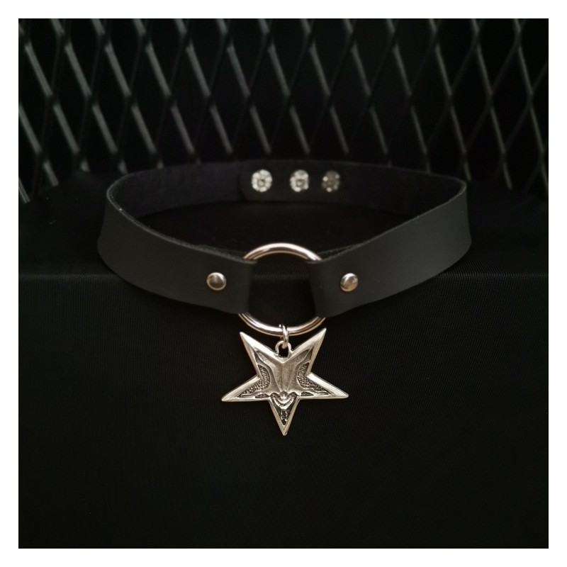 Pentagram Keçi Tasma