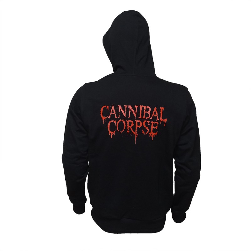 Cannibal Corpse Butchered at Birth Fermuarlı Kapüşonlu 2