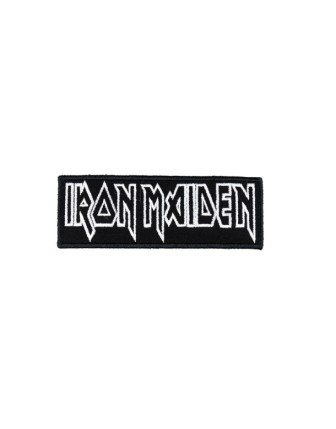 Iron Maiden Logo Beyaz Patch