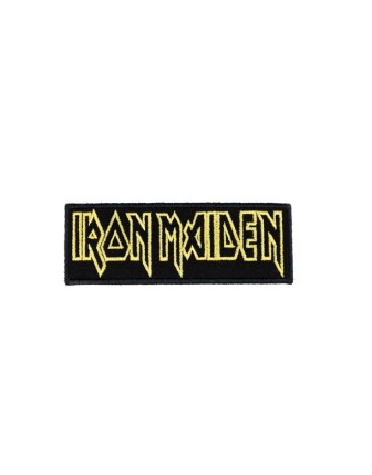 Iron Maiden Logo Sarı Patch