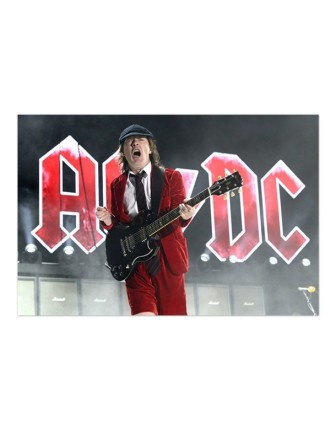 ACDC Angus Concert Poster
