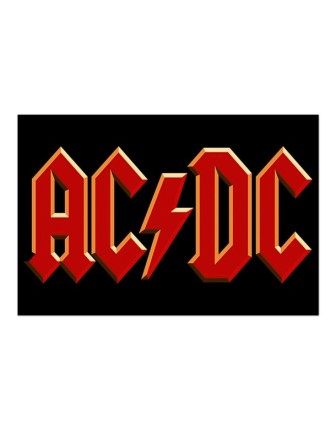 ACDC Logo Poster