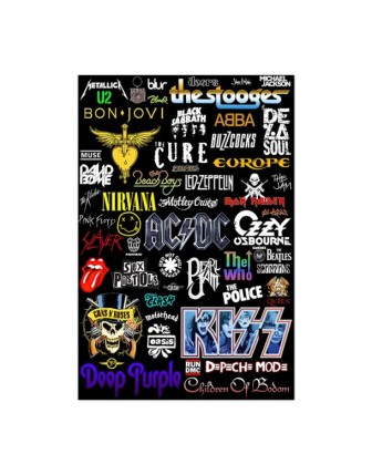 All Metal Bands 2 Poster