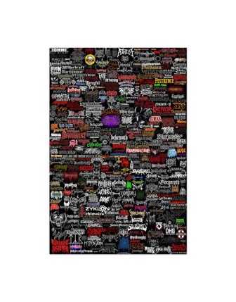 All Metal Bands Poster
