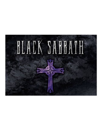 Black Sabbath Cross Poster