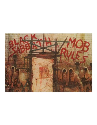 Black Sabbath Mob Rules Poster