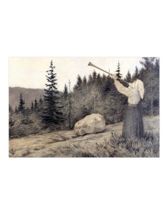 Burzum Flosefem Poster