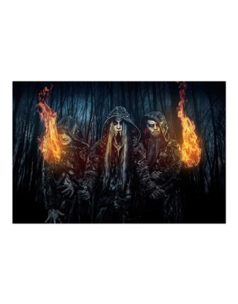Dimmu Borgir Flames Poster
