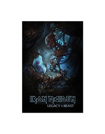Iron maiden Legacy Of The Beast Fetus Poster
