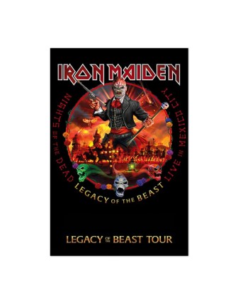 Iron Maiden Legacy Of The Beast Tour Poster