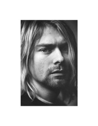 Kurt Cobain Face 2 Poster