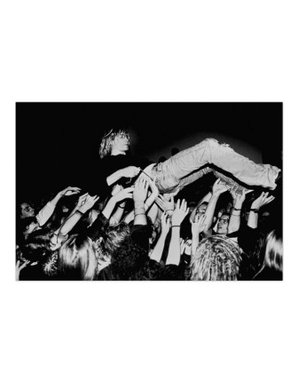 Kurt Cobain with Hands Poster