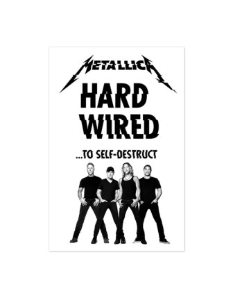 Metallica Hardwired Grup Poster