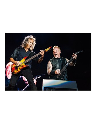 Metallica Hetfield aAd Hammet Poster