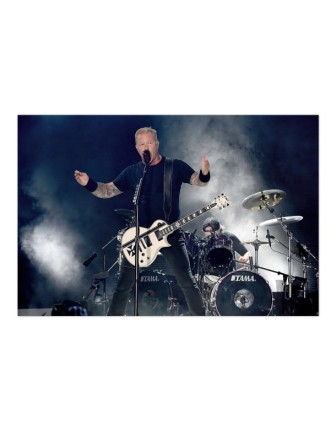 Metallica Hetfield And Ulrich Poster