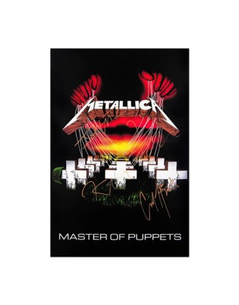 Metallica Master Of Puppets Dikey Poster