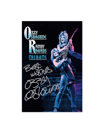 Ozzy And Randy Poster