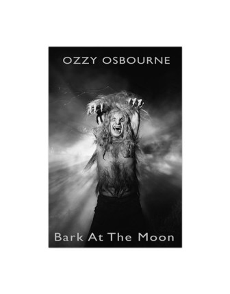 Ozzy Osbourne Bark At The Moon Poster