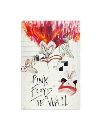 Pink Floyd The Wall White Hat Poster