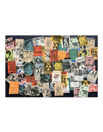 Punk Postit Poster