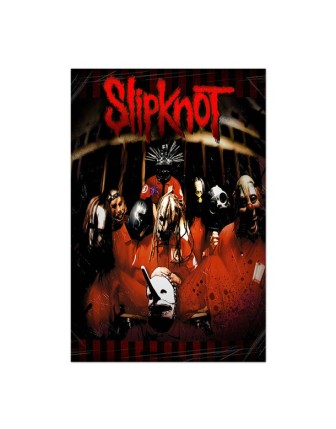 Slipknot Red Overalls Poster