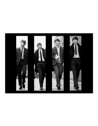 The Beatles Walking Poster