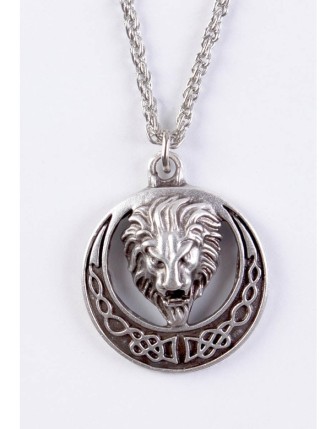Aslan Kafası Madalyon 2 Kolye