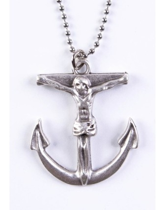 Çapa Haç Kolye