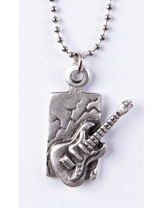 Gitar Zeminli Kolye
