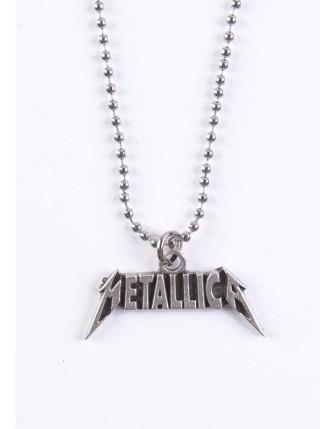 Metallica Yazı Kolye