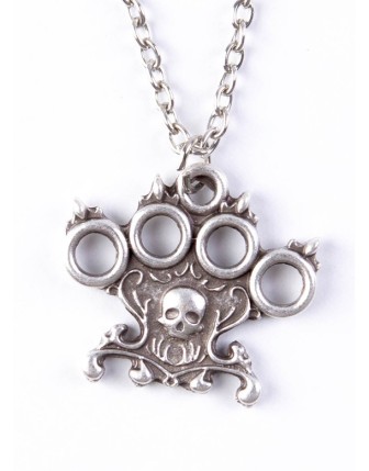 Muşta Kurukafa Kolye