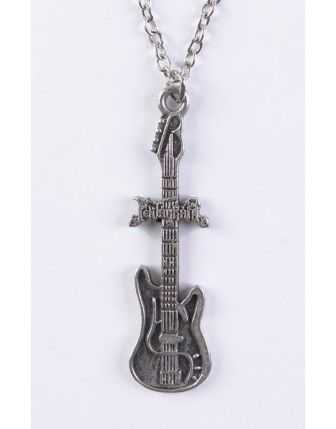 Pentagram Gitar Kolye