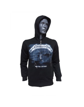 Metallica Ride The Lightning Fermuarlı Kapüşonlu