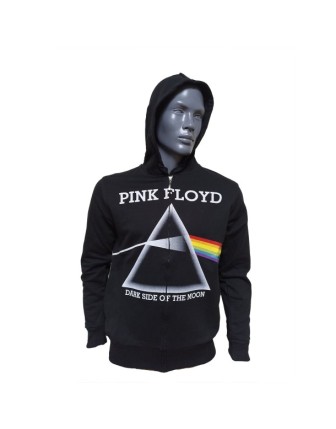 Pink Floyd Dark Side OF The Moon Fermuarlı Kapüşonlu