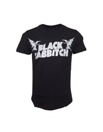 Black Sabbitch Funny Tişört