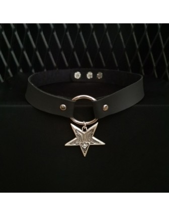 Pentagram Keçi Tasma