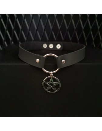 Daire İçinde Yıldız Tasma