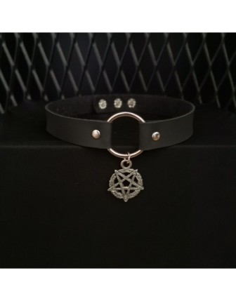 Daire İçinde Pentagram Tasma 2