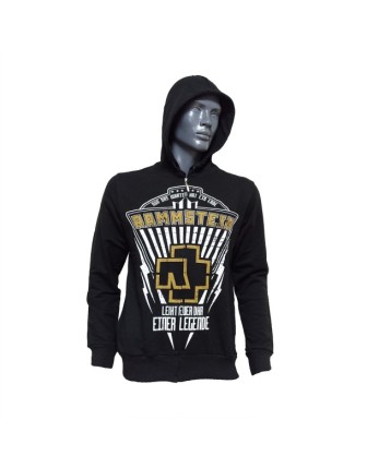 Rammstein Legende Fermuarlı Kapüşonlu