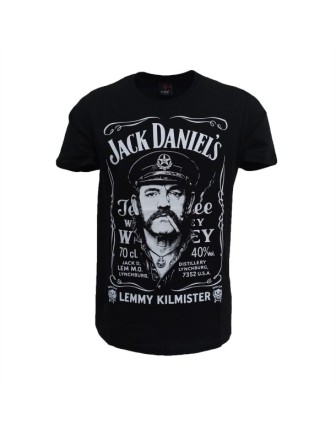 Lemmy Kilmister Jack Daniels Tişört